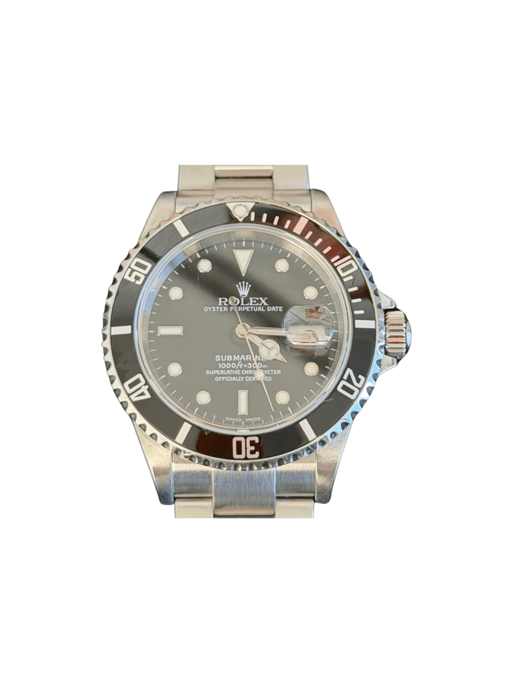 Rolex Submariner Date Stainless Steel Black Dial 16610