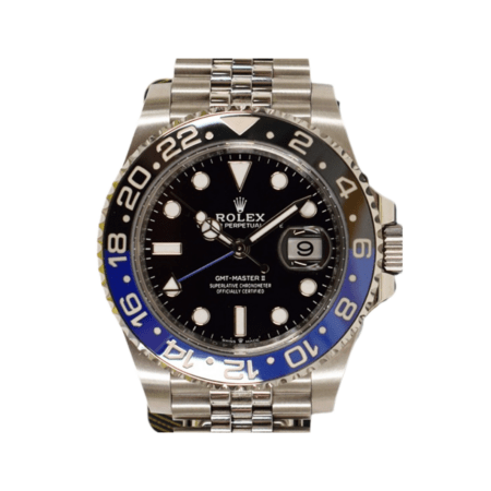 Rolex GMT-Master II Stainless Steel "Batgirl" Black Dial 126710BLNR