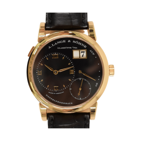 A. Lange & Söhne Lange 1 Rose Gold Black Dial 101.031