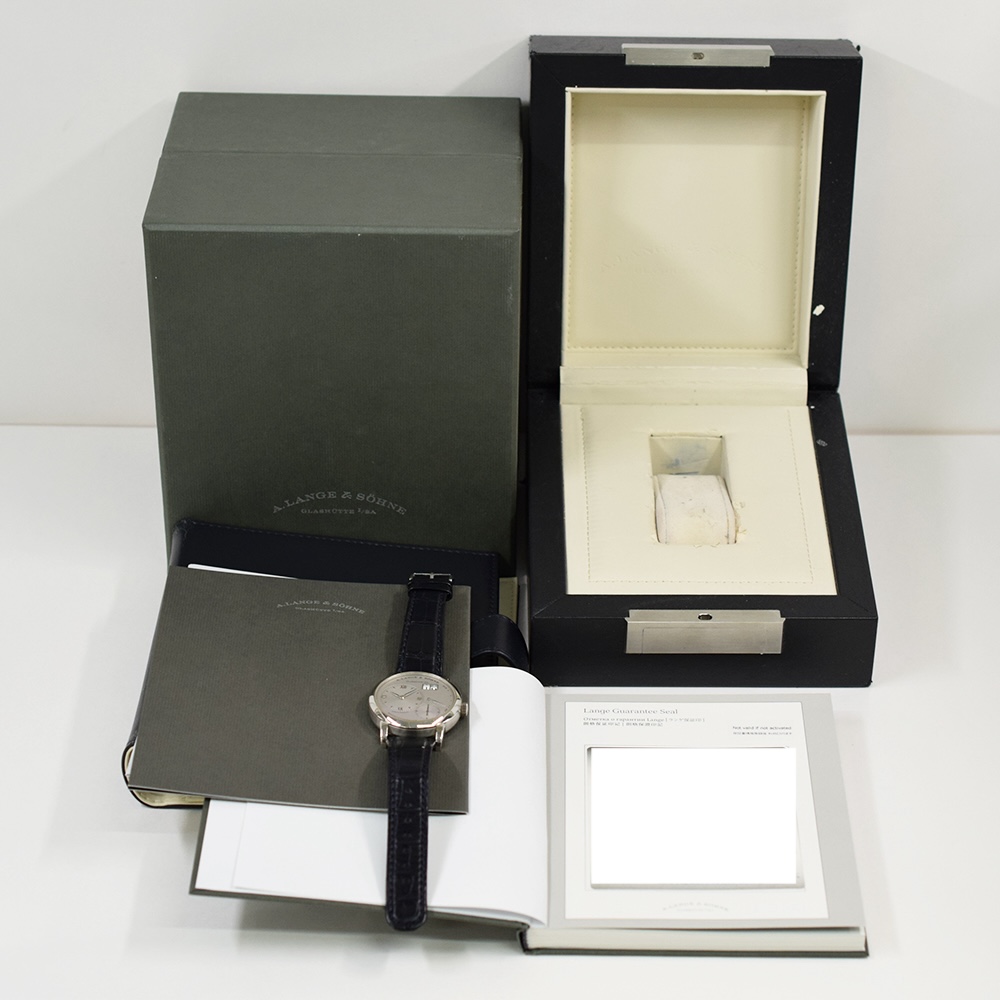 A. Lange & Söhne Lange 1 Platinum Silver Roman Dial 191.025