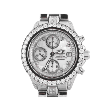 Breitling Colt Chronograph Stainless Steel Diamond Dial A13335