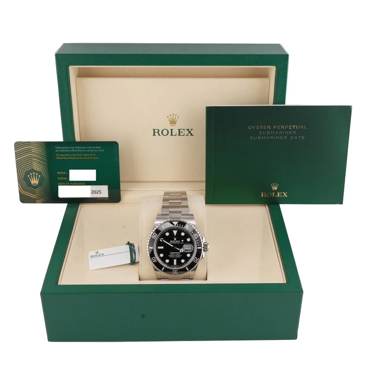 Rolex Submariner Date Stainless Steel Black Dial 126610LN