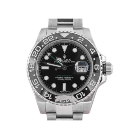 Rolex GMT-Master II Stainless Steel Black Dial 116710LN
