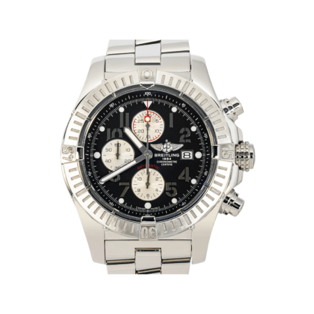 Breitling Avenger Stainless Steel Black Arabic Dial A13370