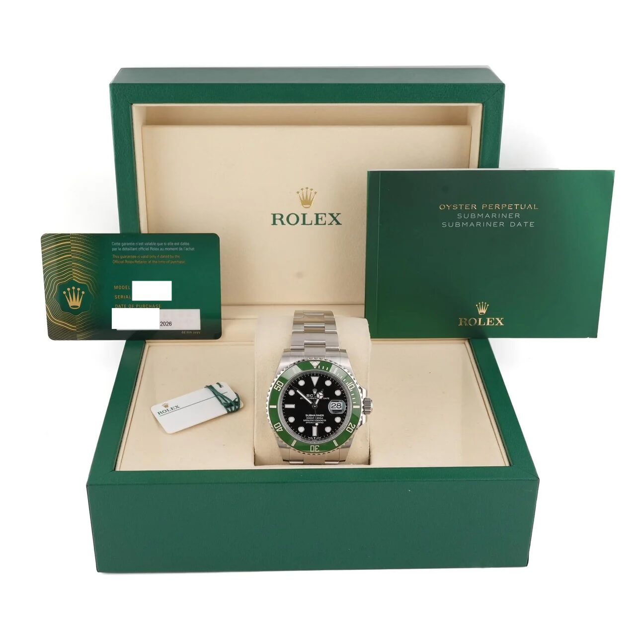 Rolex Submariner Date “Starbucks” Stainless Steel Black Dial 126610LV