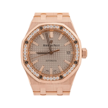 Audemars Piguet Royal Oak Rose Gold White Dial 15451OR.ZZ.1256OR.01