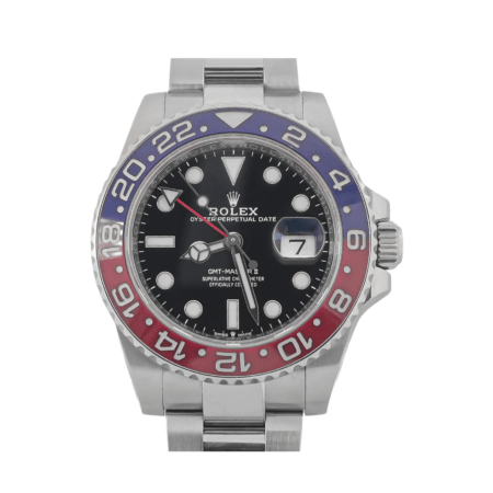 Rolex GMT-Master II "Pepsi" Stainless Steel Black Dial 126710BLRO