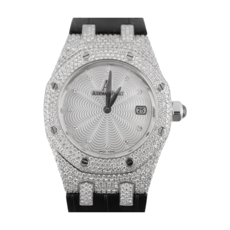 Audemars Piguet Royal Oak Lady White Gold MOP Diamond Dial 67605BC.ZZ.D070SU.01