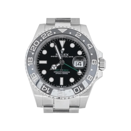 Rolex GMT-Master II "Bruce Wayne" Stainless Steel Black Dial 126710GRNR