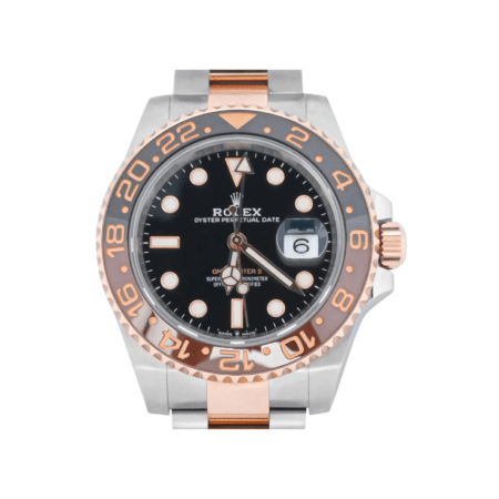 Rolex GMT-Master II “Root Beer” Stainless Steel and Rose Gold Black Dial 126711CHNR