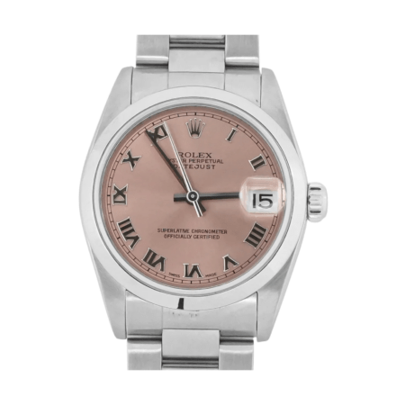 Rolex Datejust 31 Stainless Steel Rose Roman Dial 178240