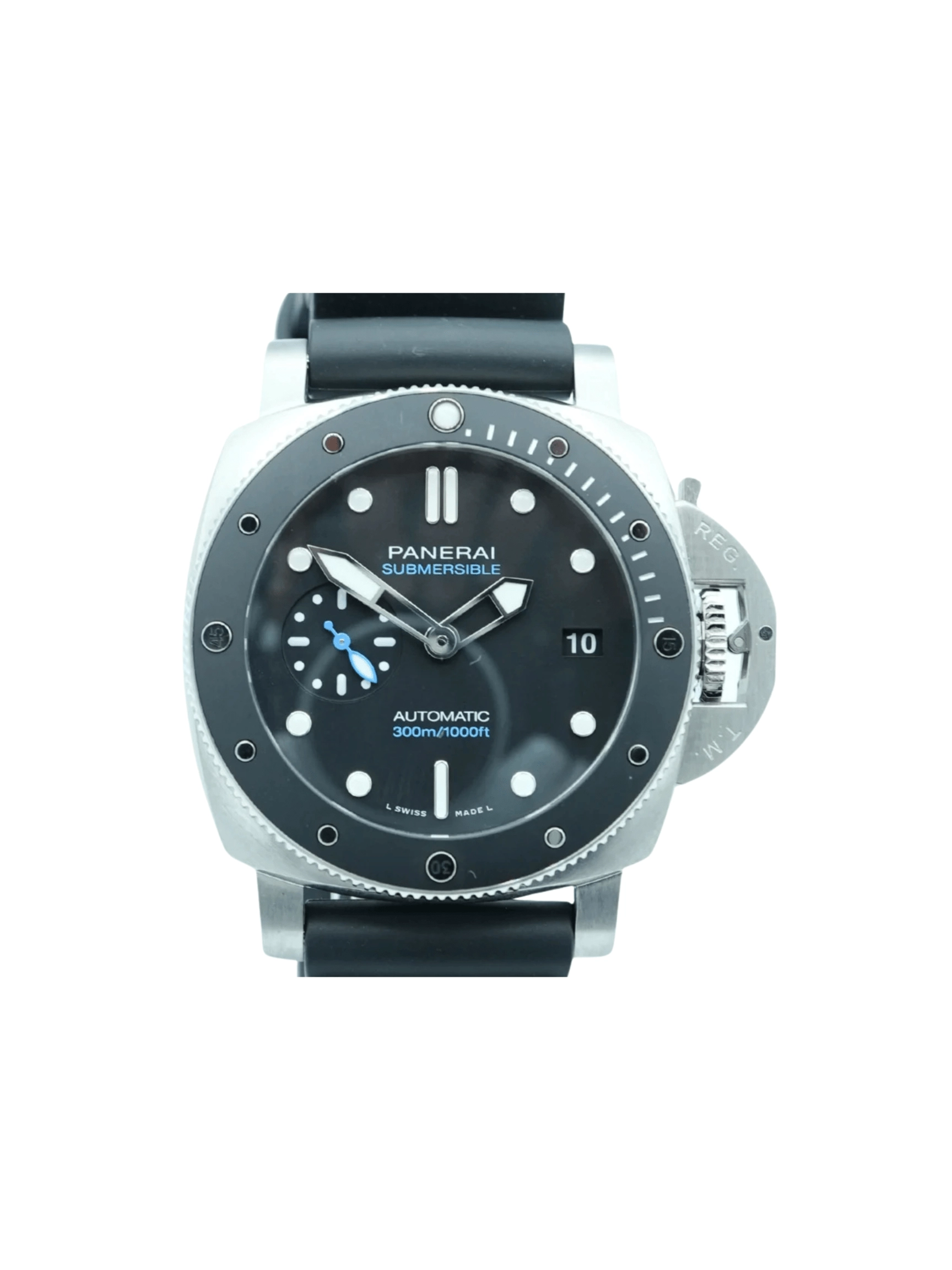 Panerai Submersible 42 Stainless Steel Black Dial PAM02683