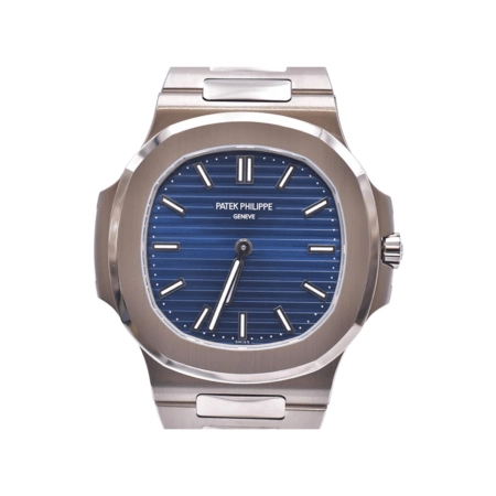 Patek Philippe Nautilus 50th Anniversary White Gold Blue Dial 5810/1G-001