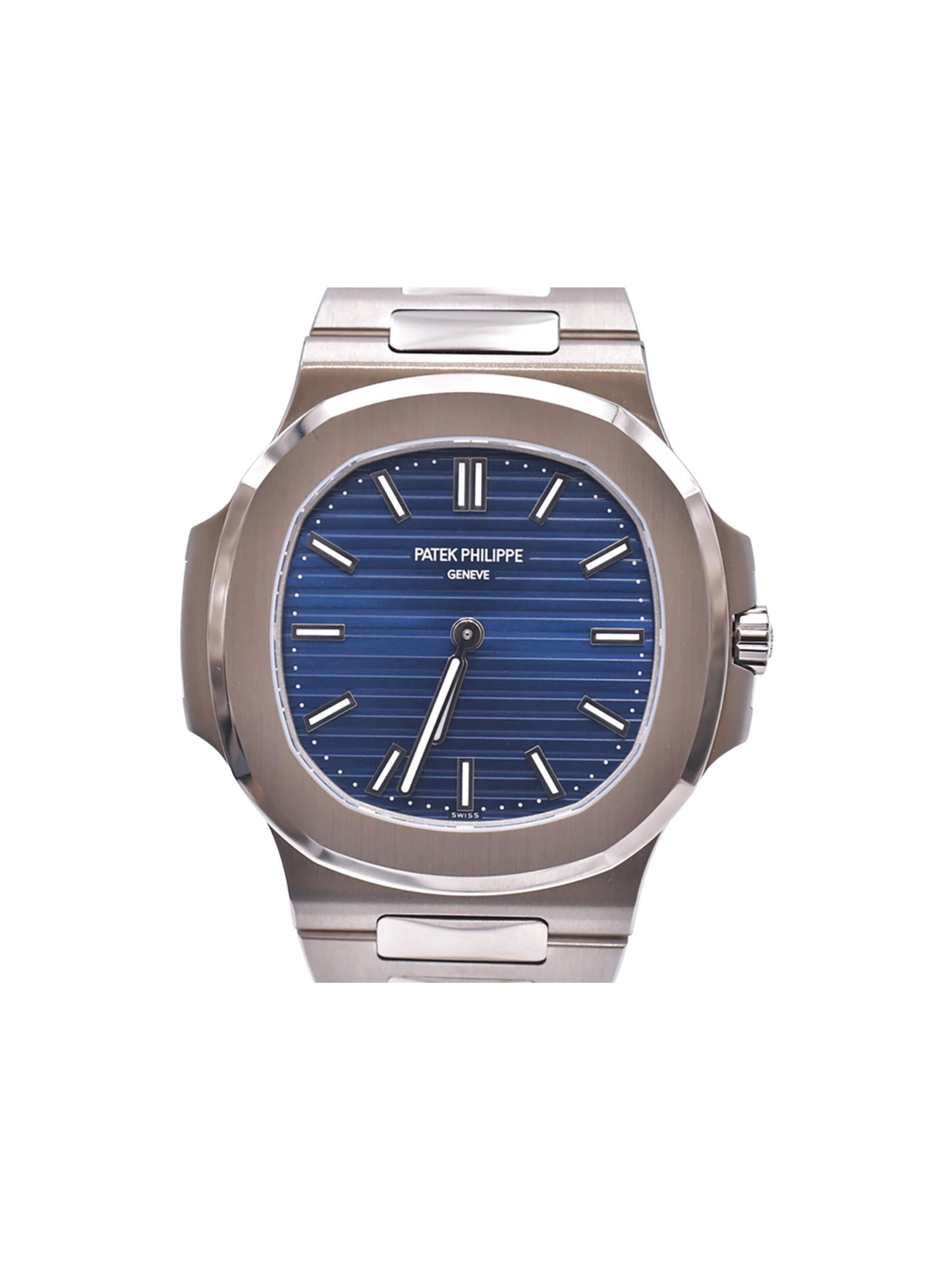 Patek Philippe Nautilus 50th Anniversary White Gold Blue Dial 5810/1G-001