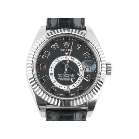 Rolex Sky-Dweller White Gold Black Arabic Dial 326139