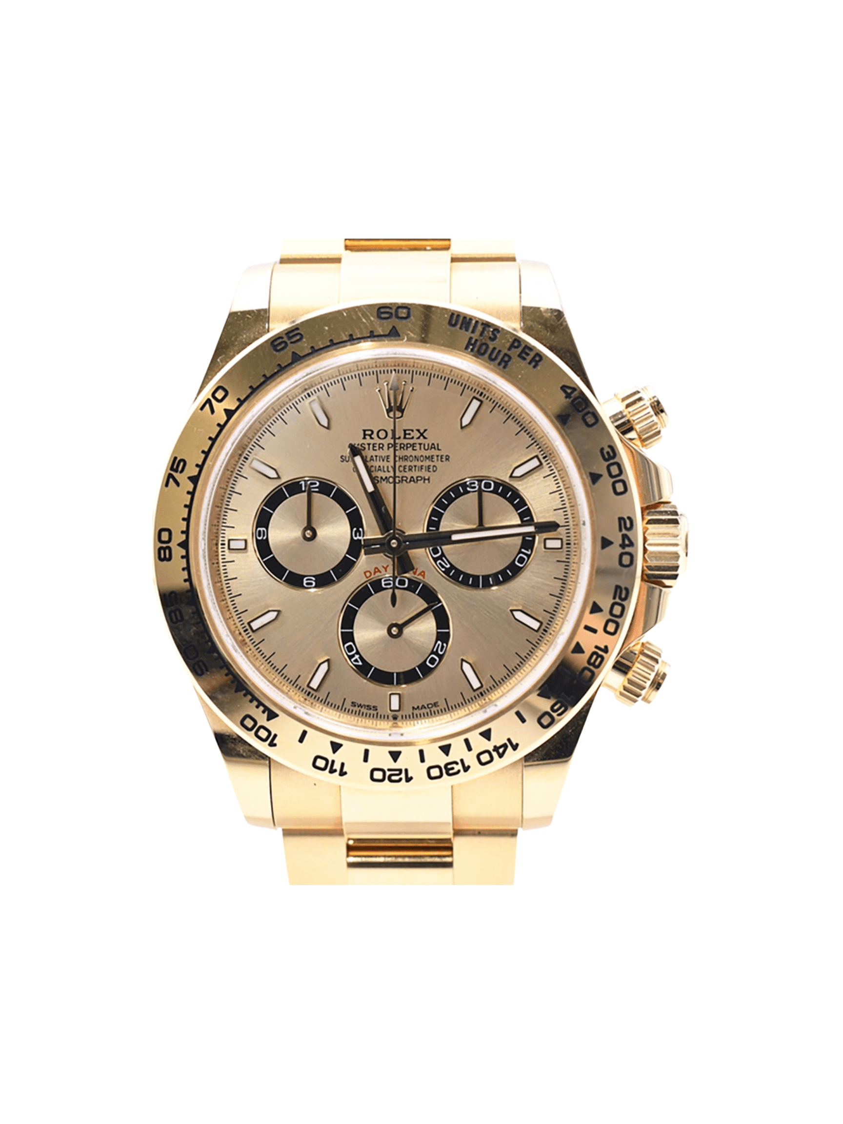 Rolex Daytona Yellow Gold Champagne Dial 126508
