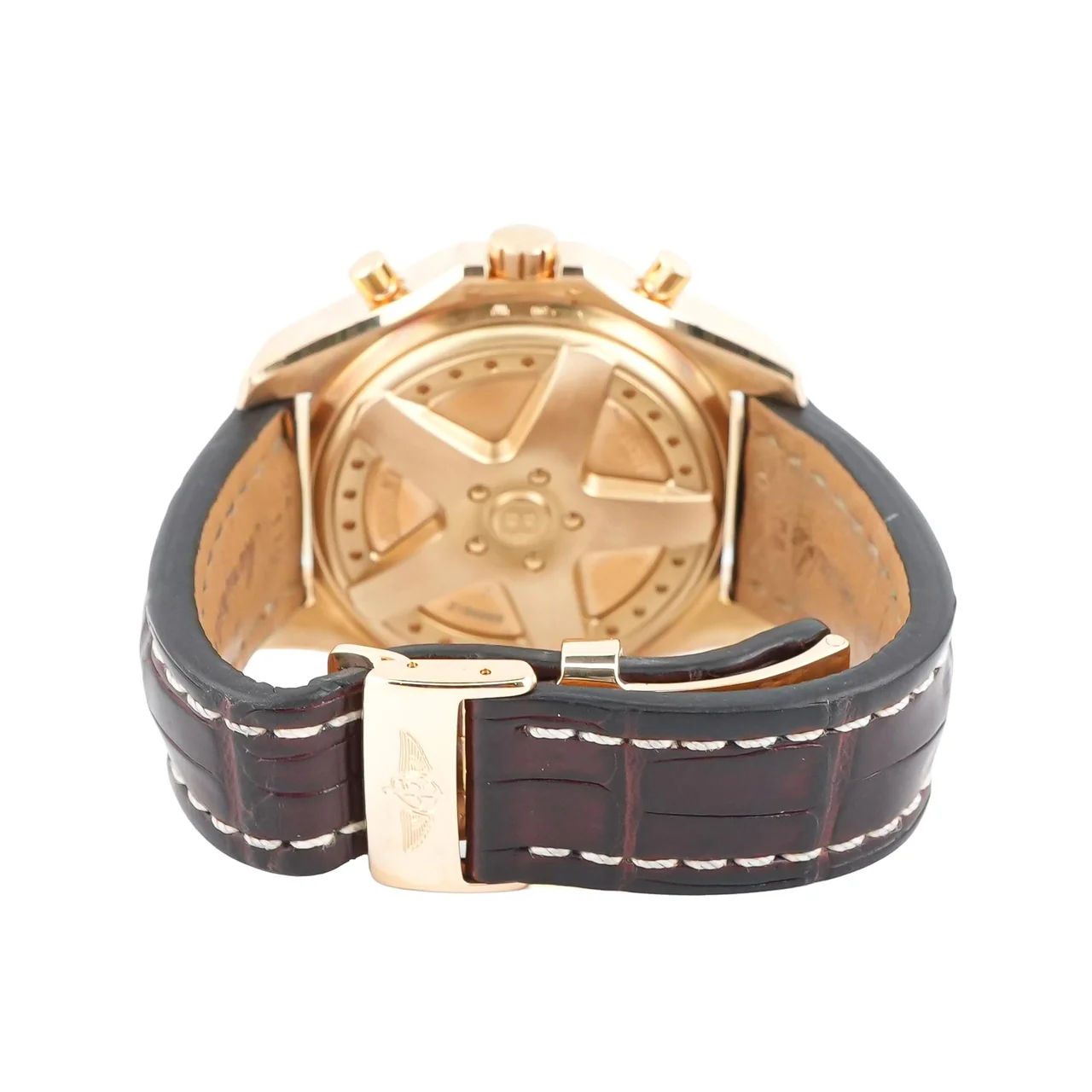 Breitling Bentley 6.75 Rose Gold Black Dial H44363