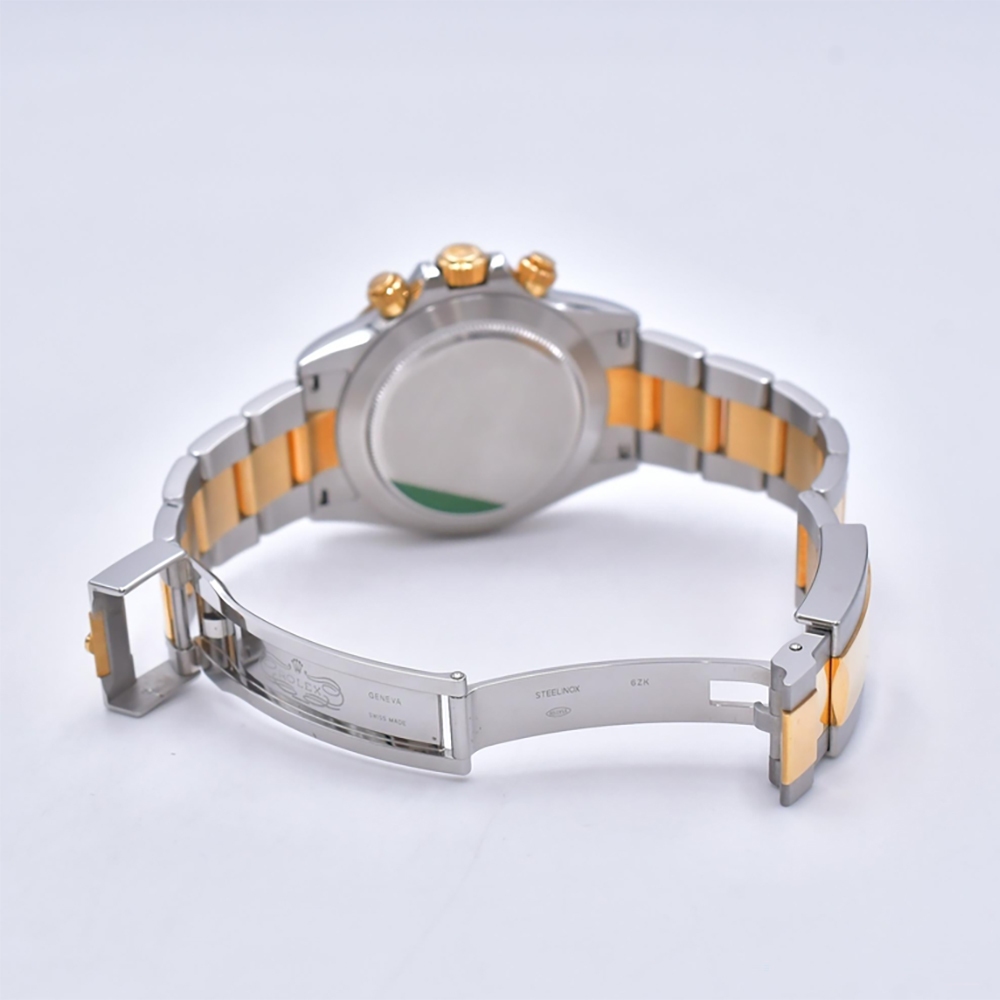 Rolex Daytona Stainless Steel and Yellow Gold White Dial 116503