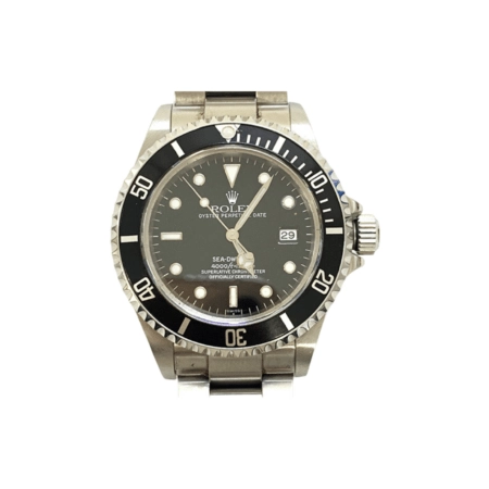 Rolex Sea-Dweller Aluminum Bezel Stainless Steel Black Dial 16600