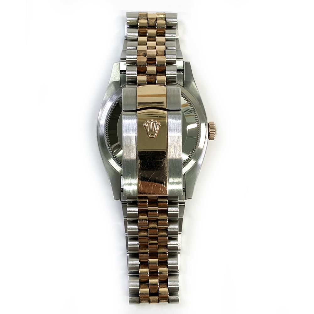 Rolex Datejust 36 Steel and Rose Gold Black Dial 126231