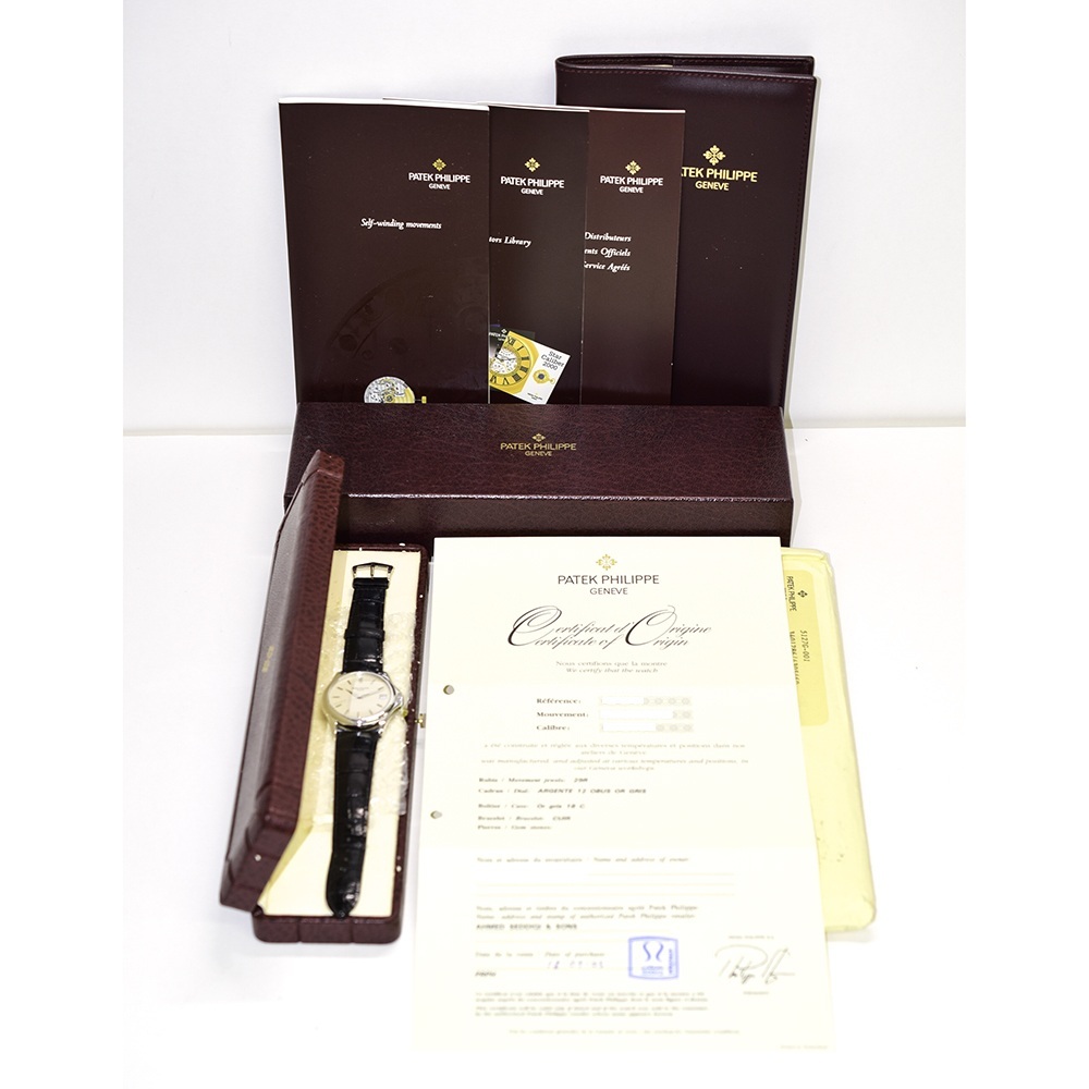 Patek Philippe Calatrava Stainless Steel White Dial 5127G-001 Bracelet