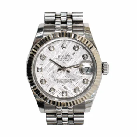 Rolex Datejust Steel and White Gold Meteorite Diamond Dial 178274G