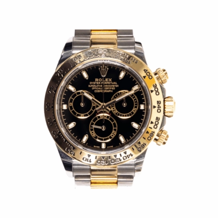 Rolex Daytona Stainless Steel/Yellow Gold Black Dial 116503