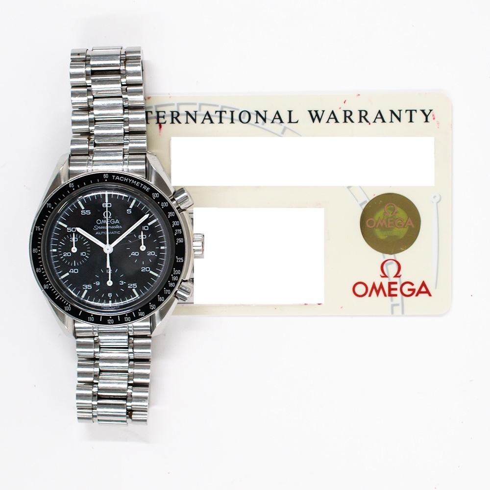 Omega Speedmaster Stainless Steel Black Dial 3210.5