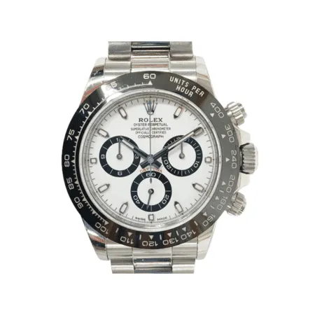 Rolex Daytona Stainless Steel Ceramic Bezel White Dial 116500LN