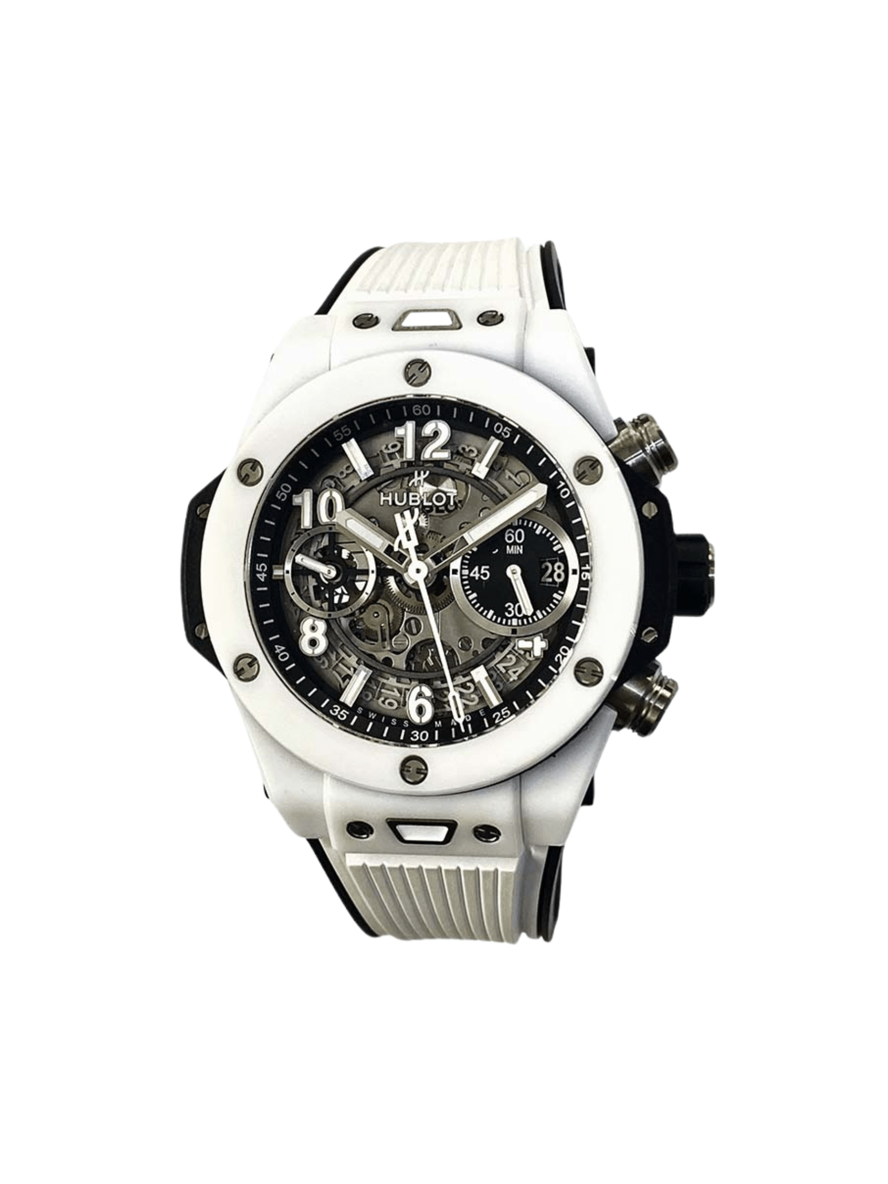 Hublot Big Bang Unico White Ceramic Skeleton Dial 441.HX.1171.RX