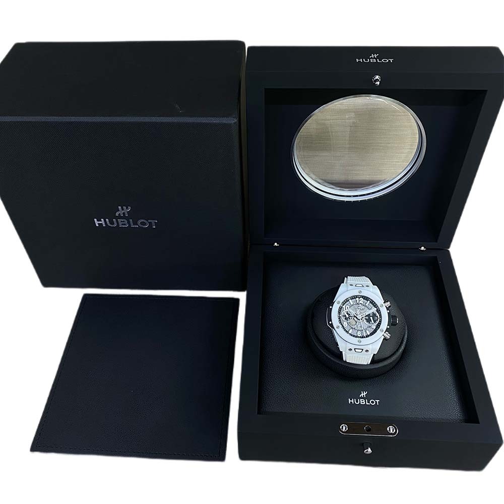 Hublot Big Bang Unico White Ceramic Skeleton Dial 441.HX.1171.RX - Image 2