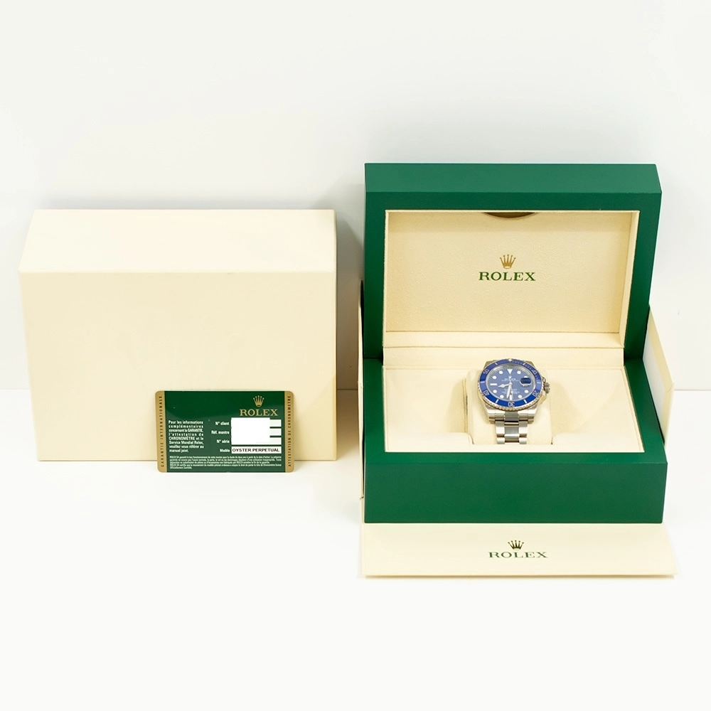 Rolex Submariner Date White Gold "Smurf" Dial 116619LB