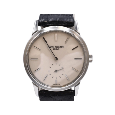 Patek Philippe Calatrava Japan Limited Edition Stainless Steel Ivory Dial 3718A
