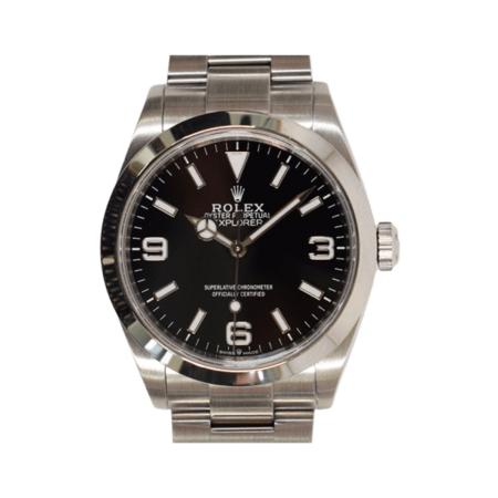Rolex Explorer Stainless Steel Black Arabic Dial 224270
