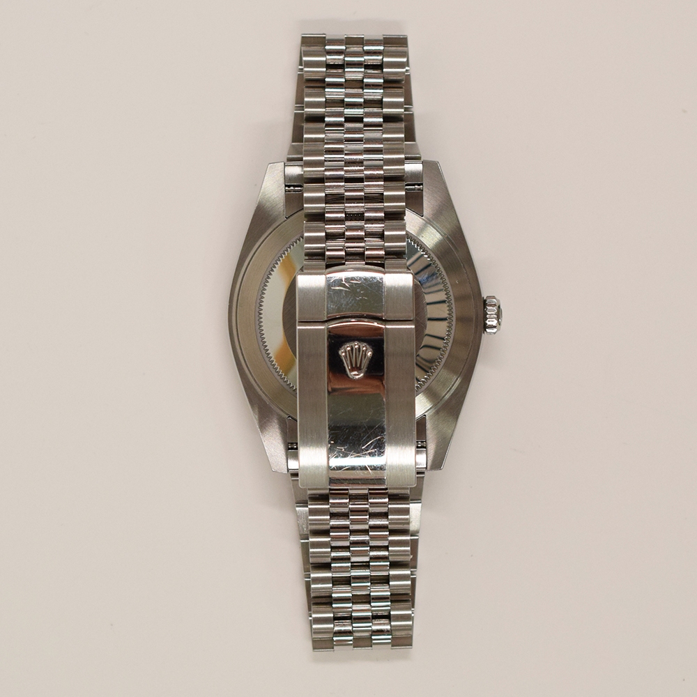Rolex Datejust 41 Stainless Steel Blue Roman Dial 126300