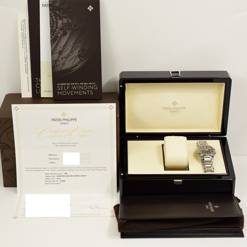 Patek Philippe Aquanaut Stainless Steel Black Arabic Dial 5167/1A-001