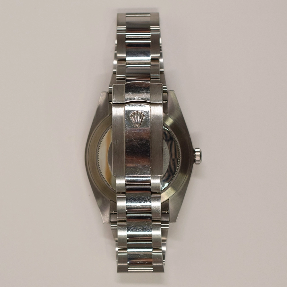 Rolex Datejust 41mm Stainless Steel and White Gold Silver Stick Dial 126334