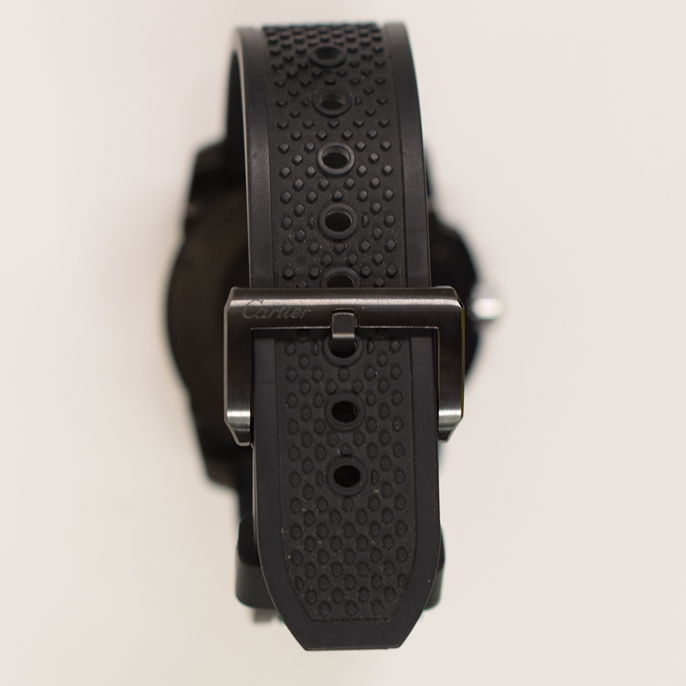 Cartier Calibre De Cartier Diver ADLC-Coated Stainless Steel Black Roman Dial WSCA0006