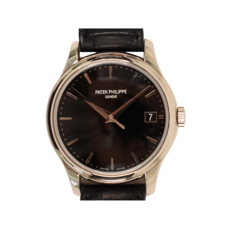 Patek Philippe Calatrava White Gold Black Dial 5227G-010