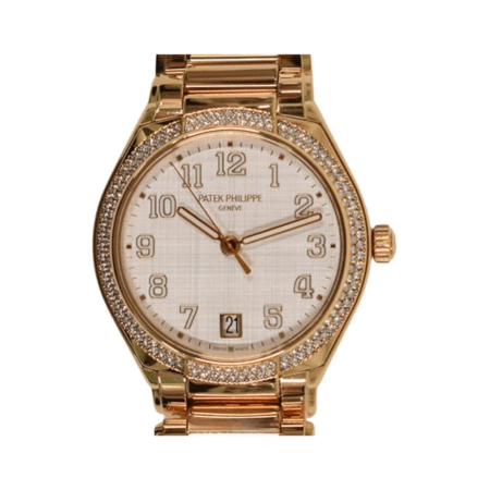 Patek Philippe Twenty~4 Rose Gold White Arabic Dial 7300/1200R