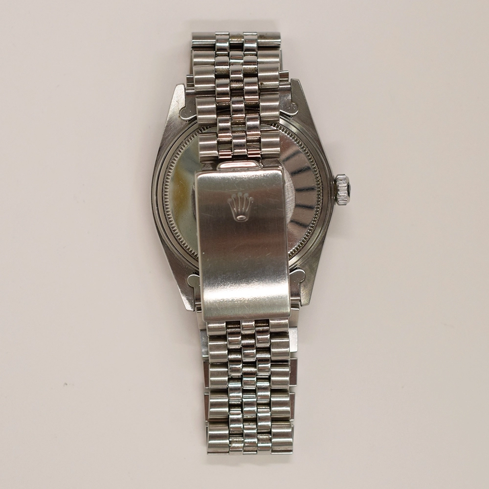 Rolex Datejust 36 Stainless Steel and White Gold Blue Ombre Diamond Dial 16014G