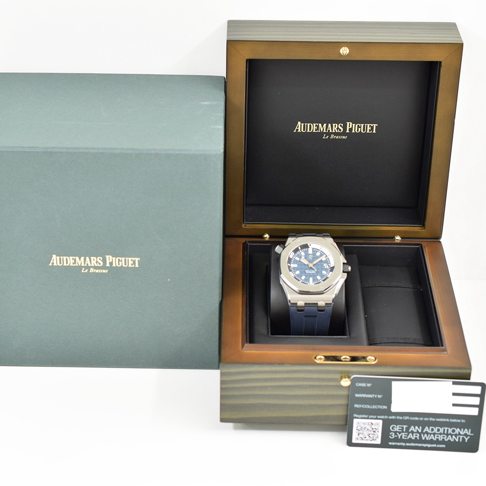 Audemars Piguet Royal Oak Offshore Diver Stainless Steel Blue Dial 15720ST.OO.A027CA.01