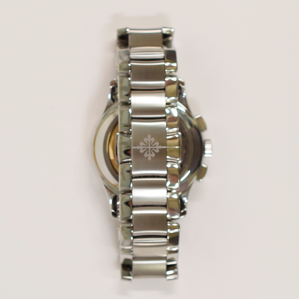 Patek Philippe Annual Calendar Chronograph Stainless Steel Green Dial 5905/1A-001