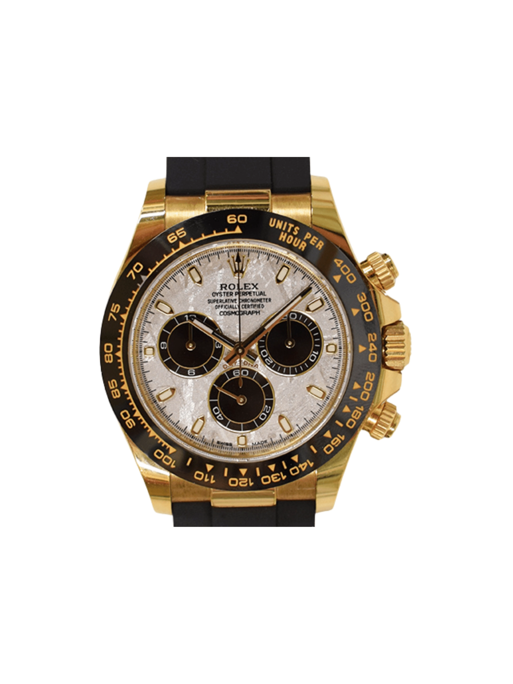 Rolex Daytona Yellow Gold Meteorite Dial 116518LN