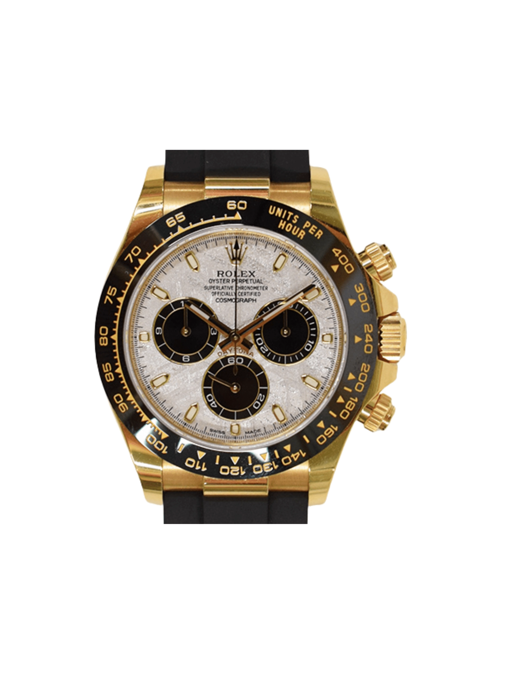 Rolex Daytona Yellow Gold Meteorite Dial 116518LN