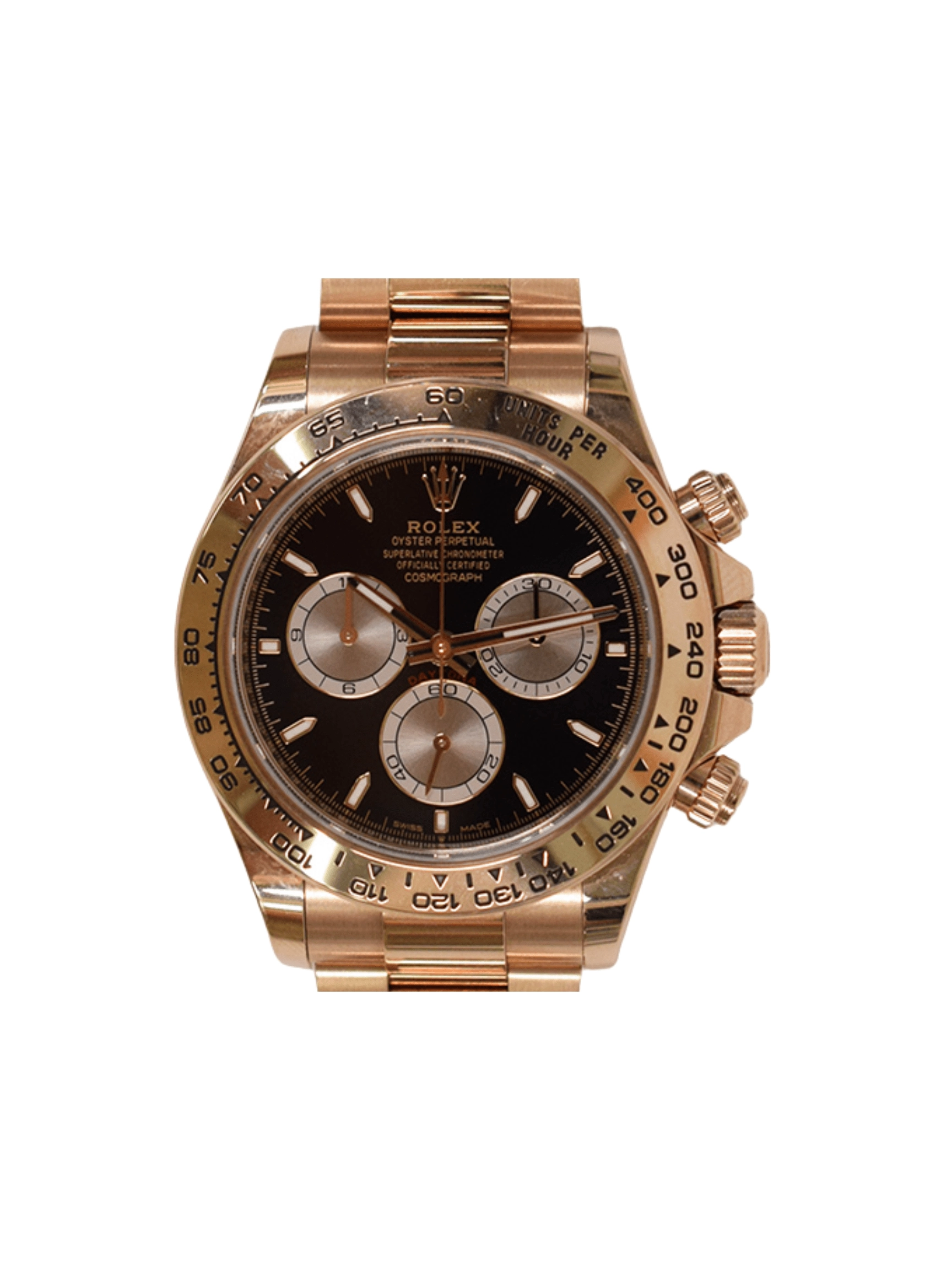 Rolex Daytona Rose Gold Black Dial 126505