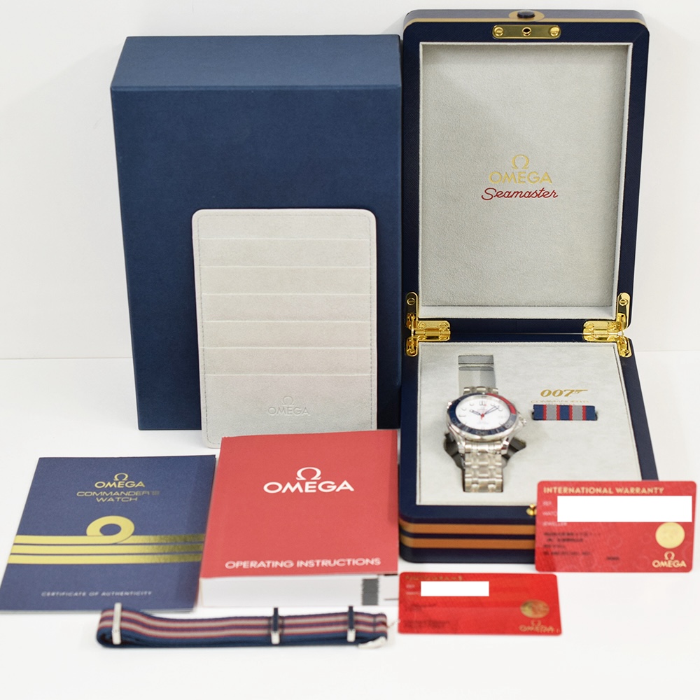 Omega Seamaster Diver 300M Co-Axial Stainless Steel White Dial 212.32.41.20.04.001