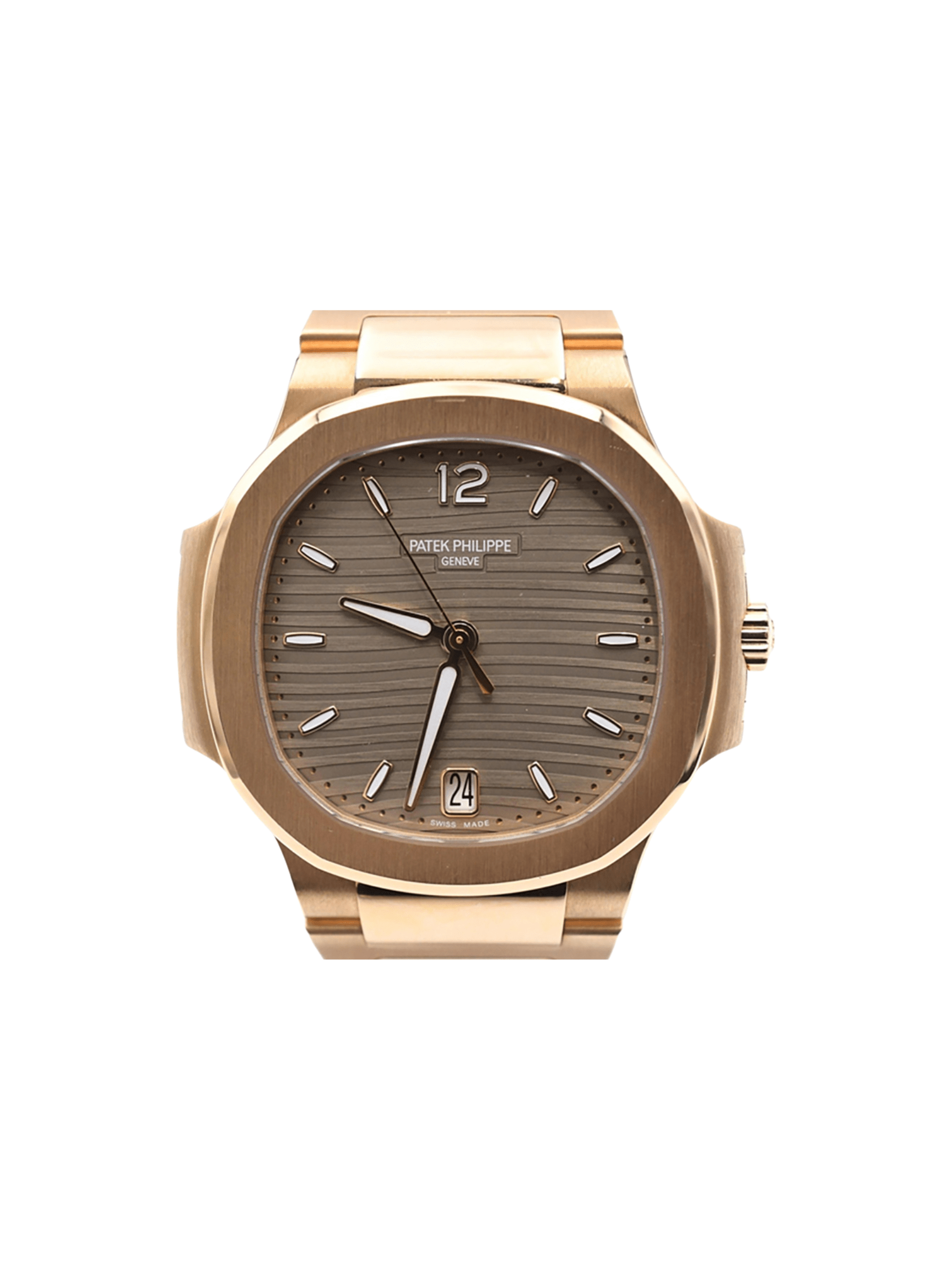 Patek Philippe Nautilus Rose Gold Grey Dial 7118/1R-010