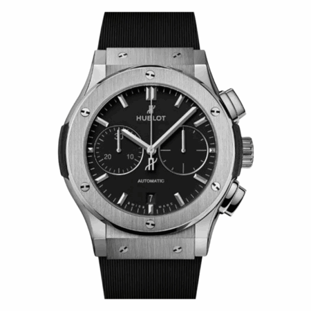 Hublot Classic Fusion Chronograph Black Dial 521.NX.1171.RX Bracelet