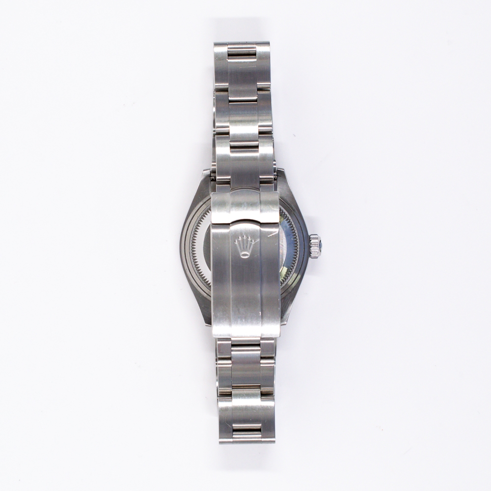 Rolex Oyster Perpetual 28 Stainless Steel Black Stick Dial 276200